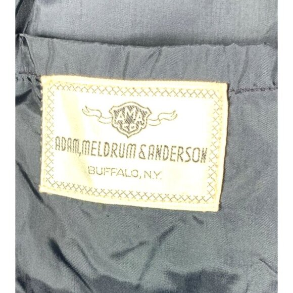 Fox Clothes of London Suit Sz M Black Velvet Vest Pants Lined 2 pc Mike Myers - Picture 9 of 14